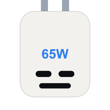 65 W USB-C GaN Fast Charger