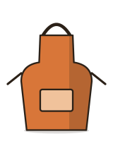 Linen apron