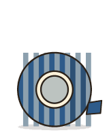 Washi tape, 3 rolls