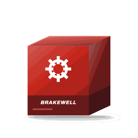 Brakewell drilled & slotted brake discs, front pair, 280 mm
