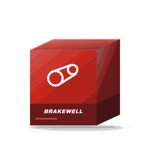 Brakewell vented brake discs, front pair, 300 mm