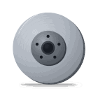 Brakewell vented brake discs, front pair, 300 mm