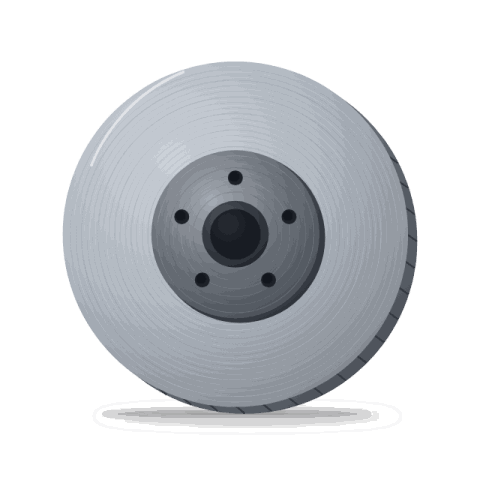 Brakewell vented brake discs, front pair, 300 mm