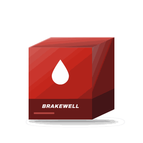Brakewell heavy-duty brake pads, front axle set