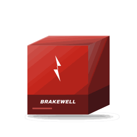 Brakewell brake pads, rear axle set