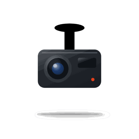 Overpeak 2K dash camera with GPS