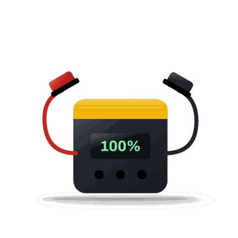 Voltaic 1000 A lithium jump starter with power bank