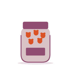 Night-time gummies