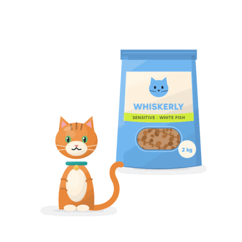 Sensitive digestion dry food, white fish
