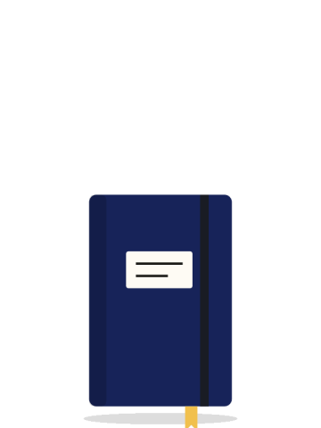 Dot-grid notebook A5, 192 pages