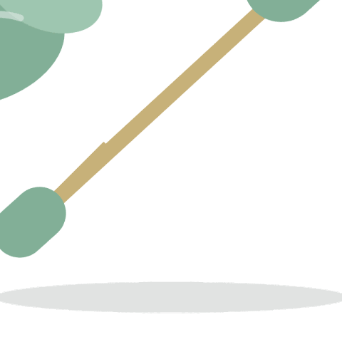 Jade facial roller