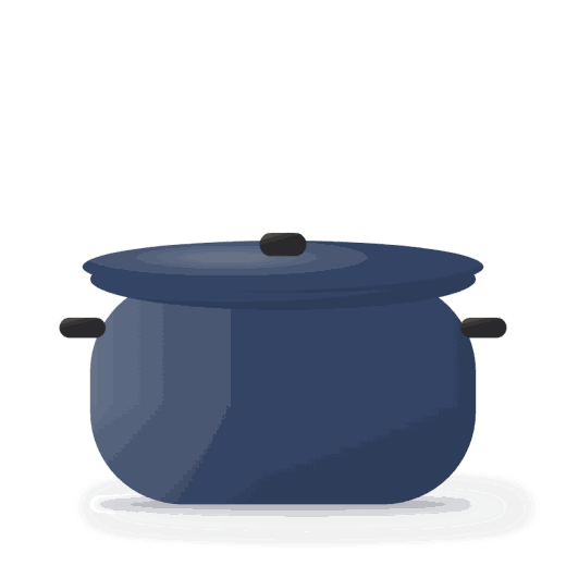 Cast iron casserole, 26 cm
