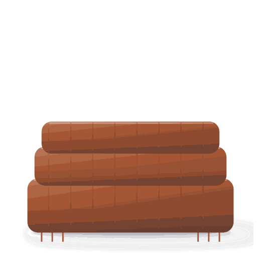 Waffle cotton throw