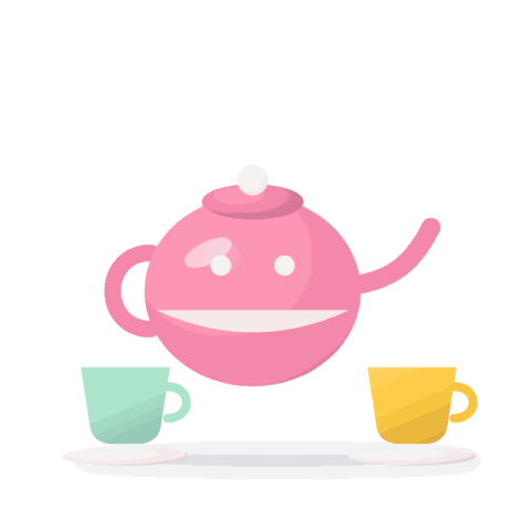 Tea party set, 12 pieces