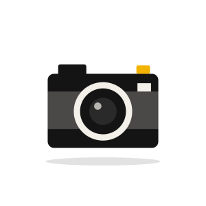 Rangefinder film camera, yellow