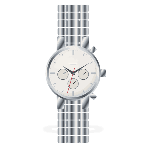 Fieldmaster steel chronograph