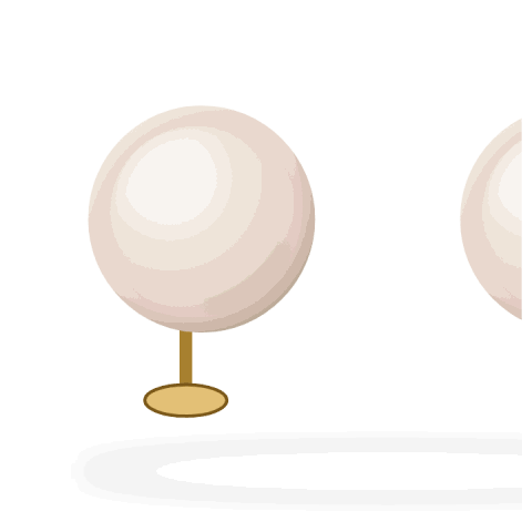 Akoya pearl studs