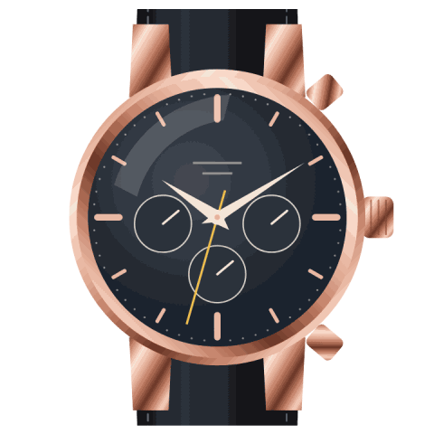 Regatta rose gold chronograph