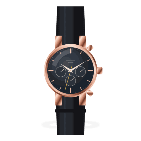 Regatta rose gold chronograph