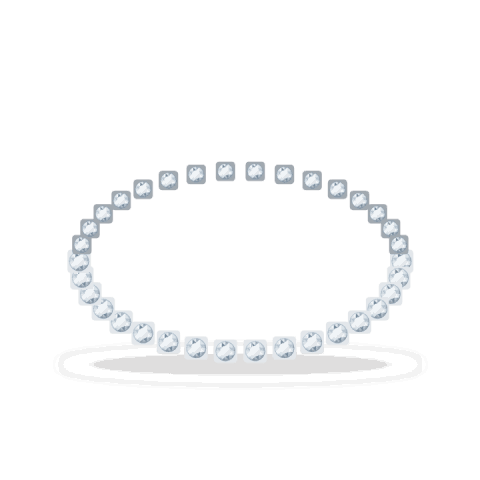 Riviera tennis bracelet, 3.00 ct