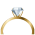 Solstice solitaire engagement ring