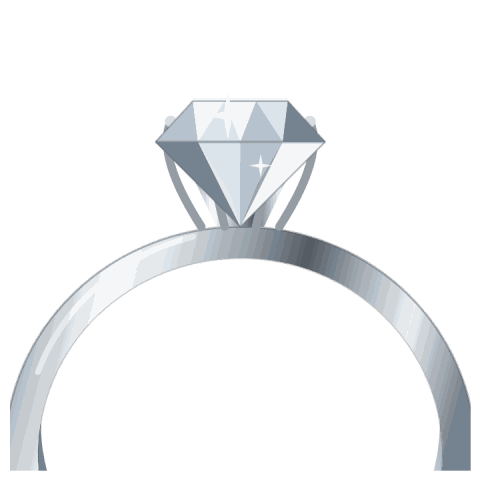Solstice solitaire ring in platinum, 1.00 ct