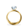 Solstice solitaire engagement ring
