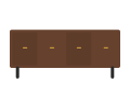 Tide sideboard, 4 doors