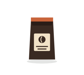 Single-origin coffee beans