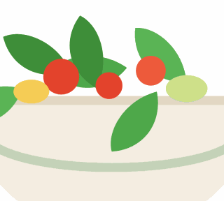Mixed salad leaves