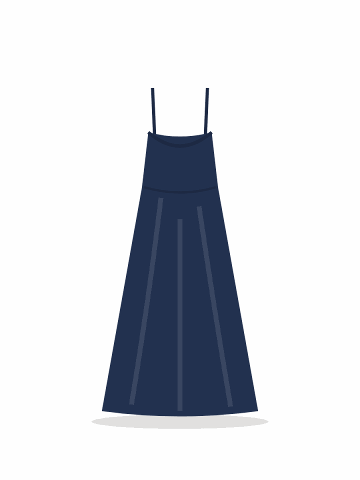 Saffi Wrap Midi Dress
