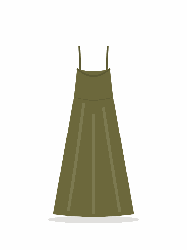 Saffi Wrap Midi Dress