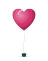 Foil Heart Balloon