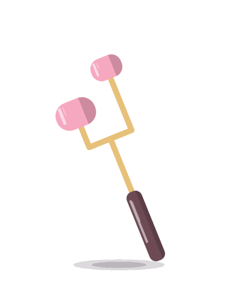 Rose quartz roller