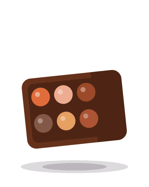 Sunset eye palette