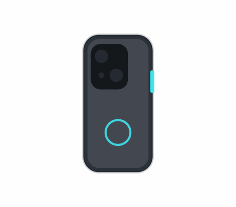Novik One clear case with MagGrip