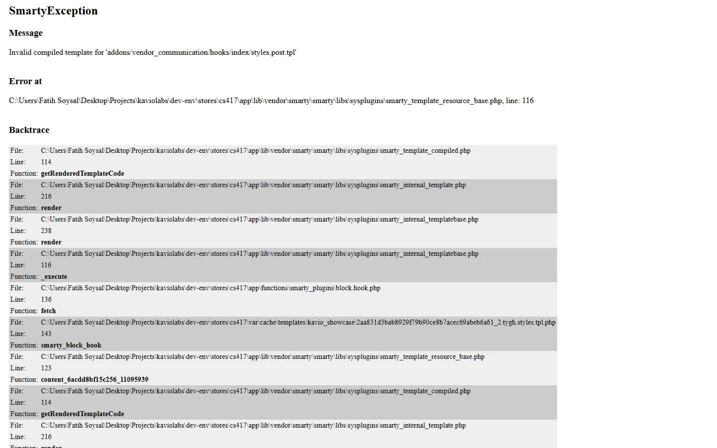 Unsubscribe confirmation page opened from the e-mail link.