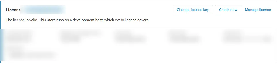 License card
