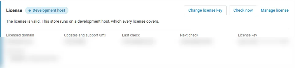 License card