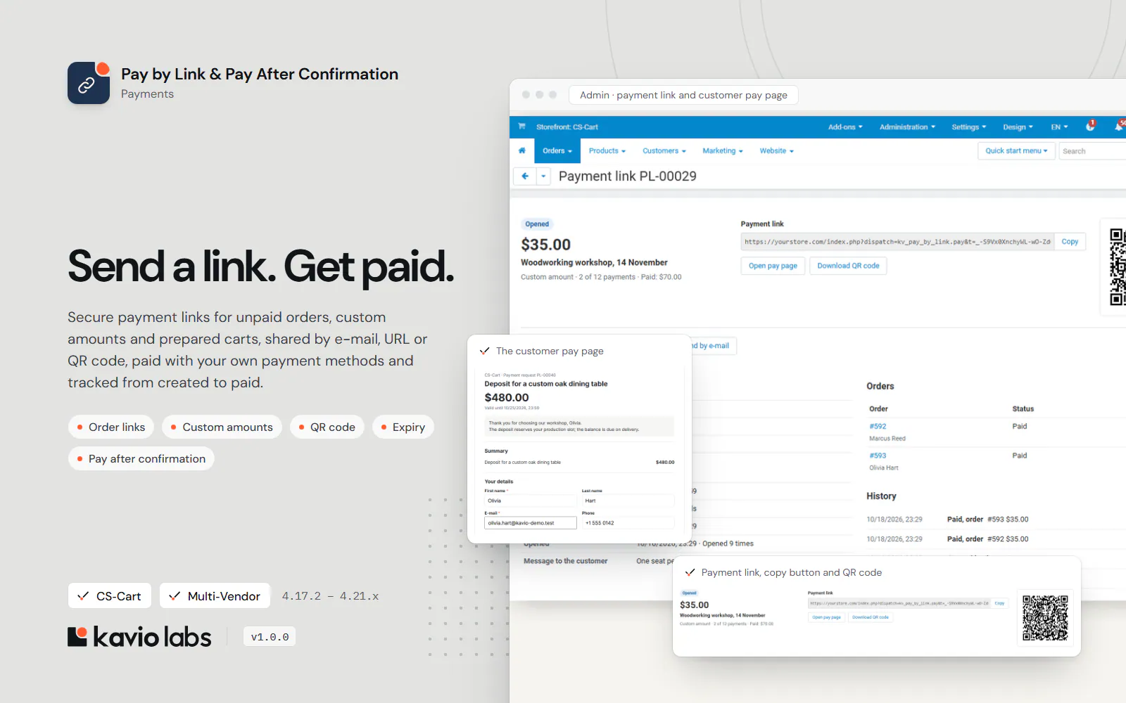 Pay by Link & Pay After Confirmation: overview