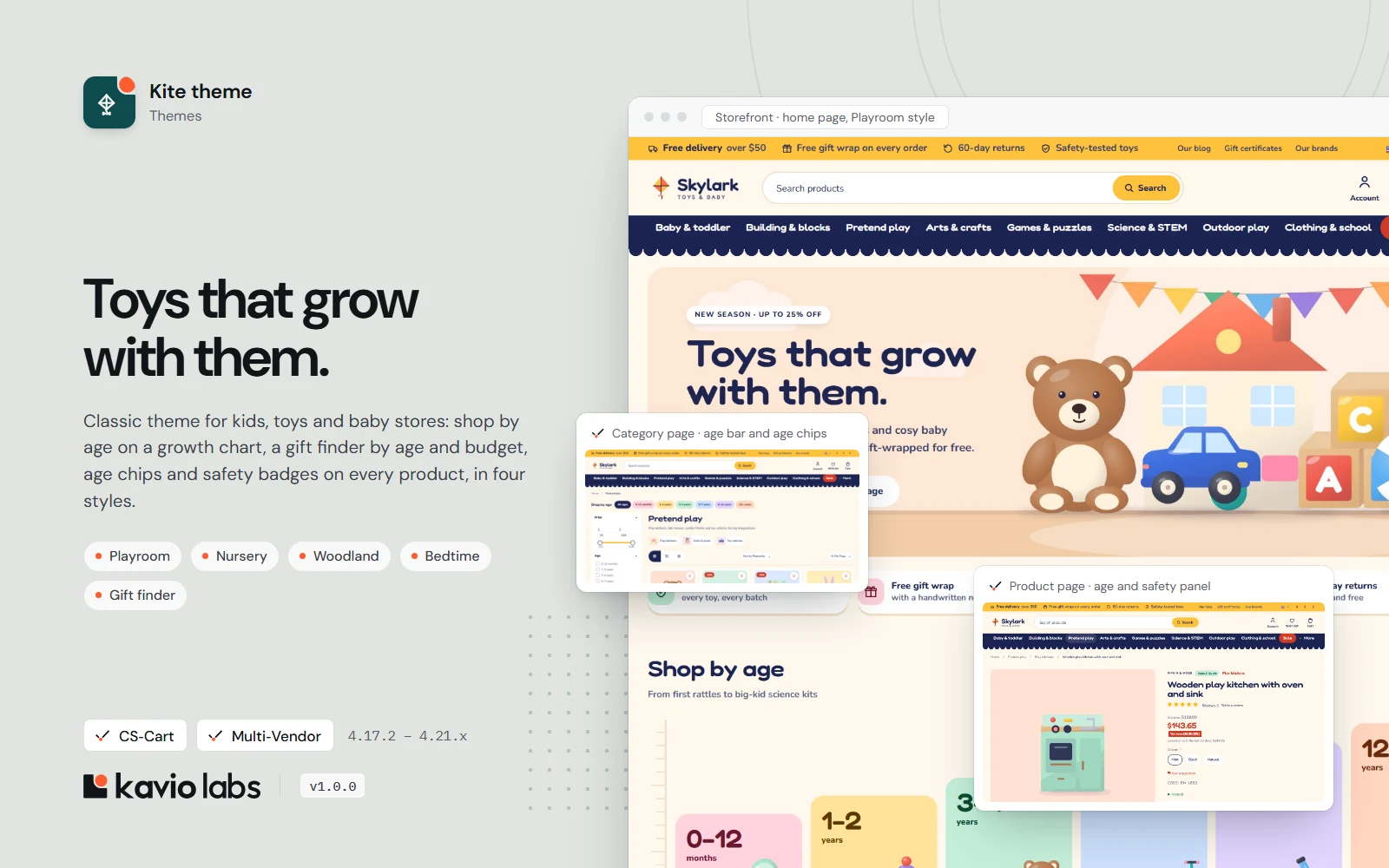 Kite theme: overview