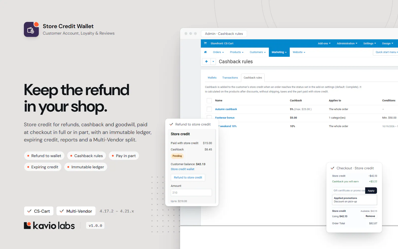 Store Credit Wallet: overview