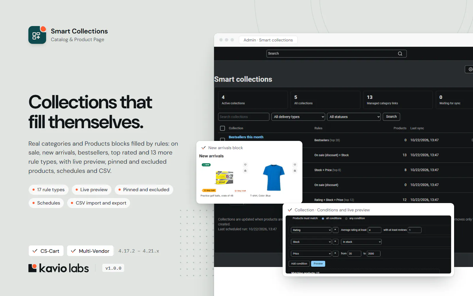 Smart Collections: overview