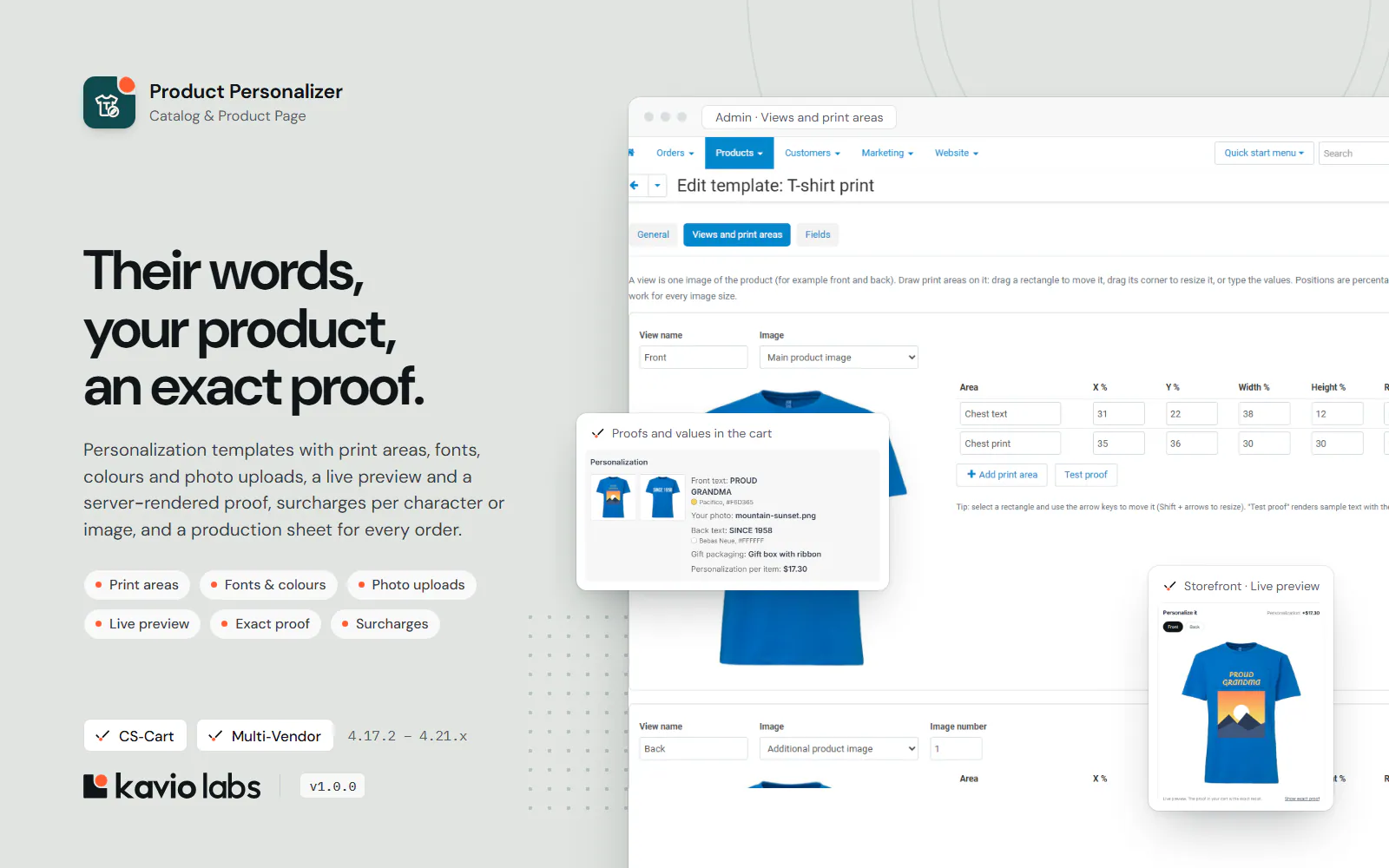Product Personalizer: overview