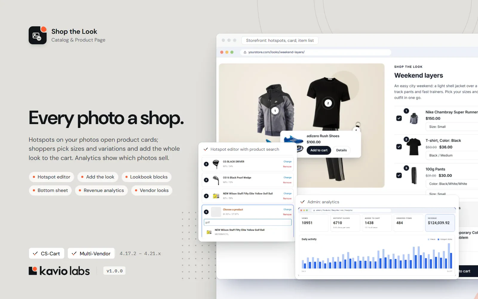 Shop the Look: Shoppable Images & Lookbook: overview