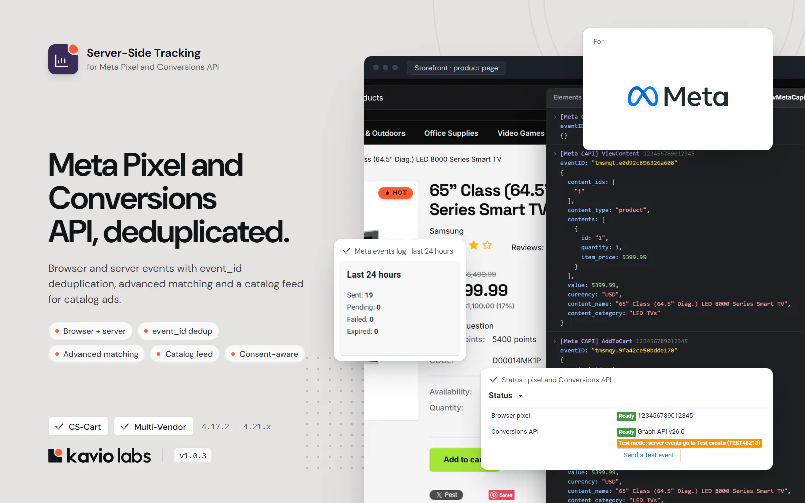 Server-Side Tracking for Meta Pixel and Conversions API: overview